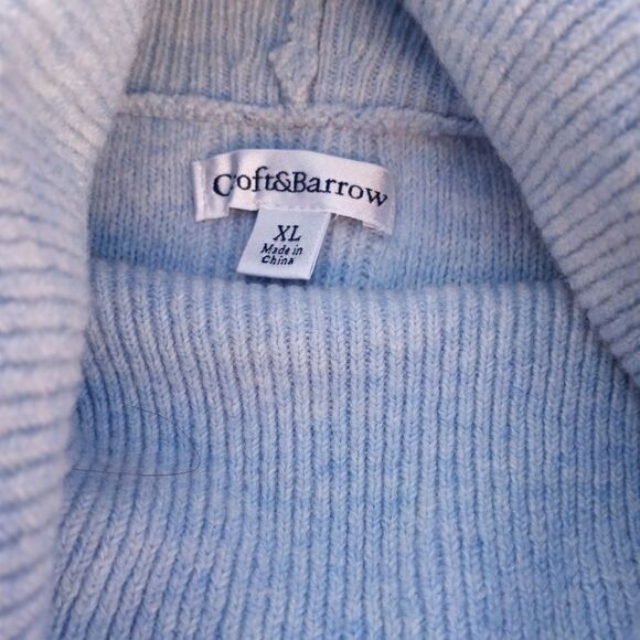 Croft & Barrow XL Women's Vest Knitted Multicolored Turtleneck - Picture 2 of 7